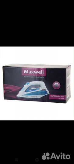 Утюг Maxwell Новый
