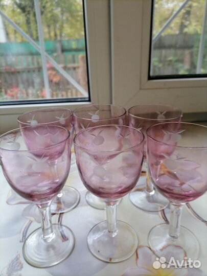 Фужеры стекло СССР
