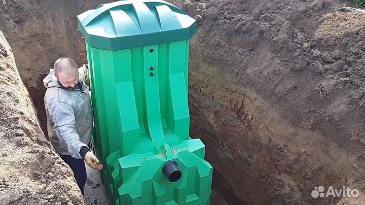 Септик под ключ для частного дома