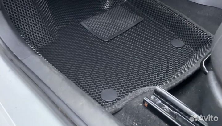 3d коврики eva с бортами для VW polo NEW