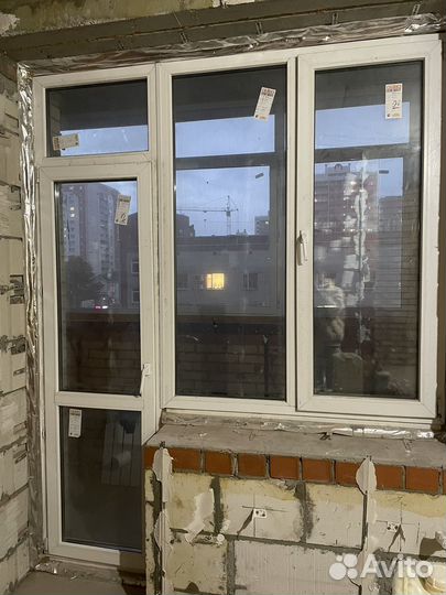 Окна пластиковые бу