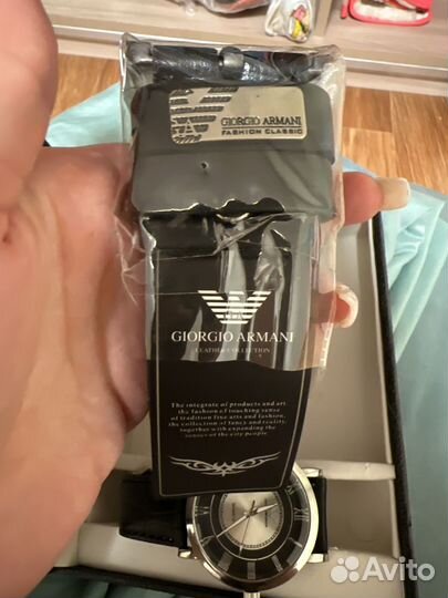 Набор часы и ремень