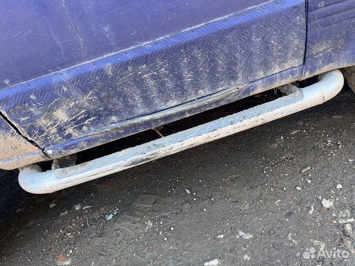 Защита бампера Паджеро 1