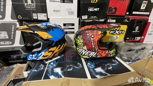 Шлем кроссовый shark oneal размер М