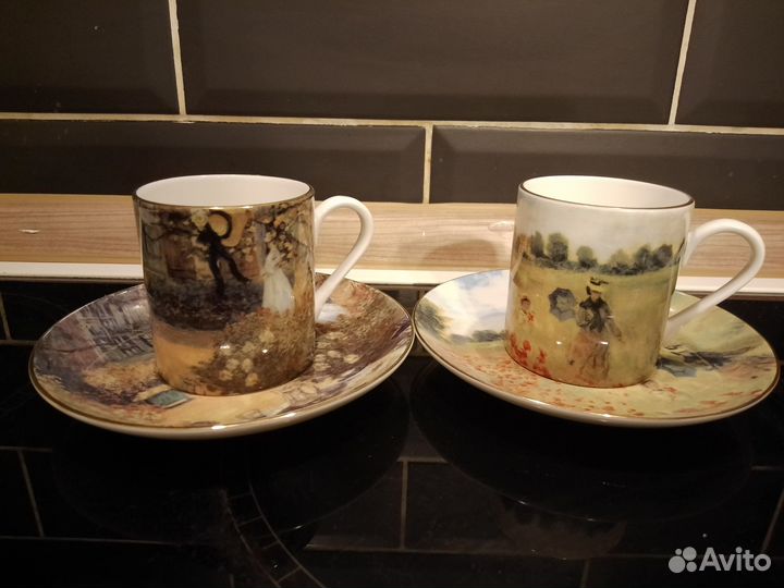 Чашка с блюдцем