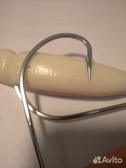 Офсетный крючок 10/0 с пружиной (10 шт)