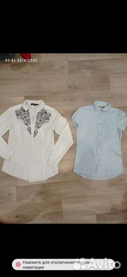 Рубашка, блузка школьная