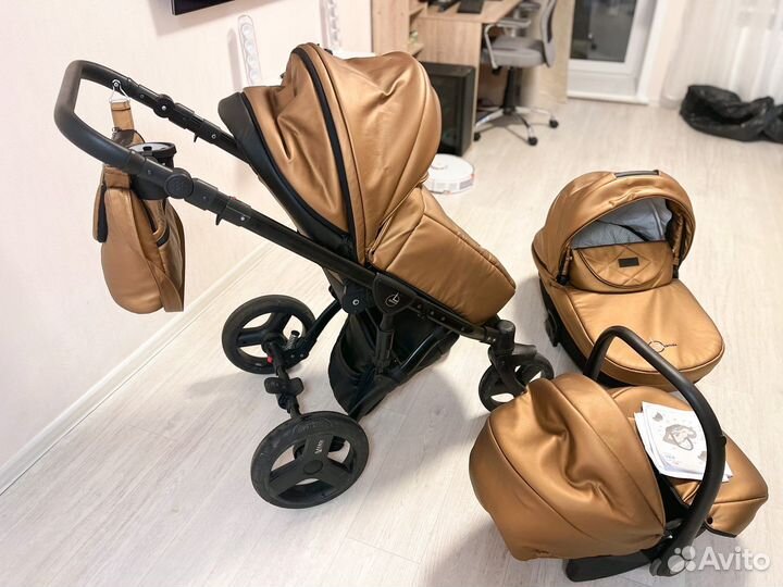 Коляска verdi mirage limited 3 в 1 Gold