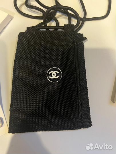 Chanel vip gift сумка чехол доя телефона оригинал