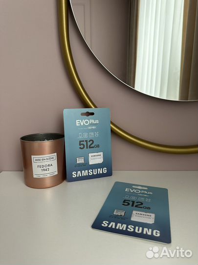 Карта памяти Samsung EVO Plus microSD 256 / 512 Gb