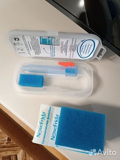 Детский назальный аспиратор NoseFrida с фильтрами