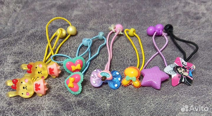 Резиночки для волос и нарукавники