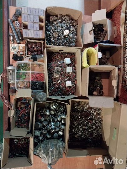 Радиодетали и платы СССР