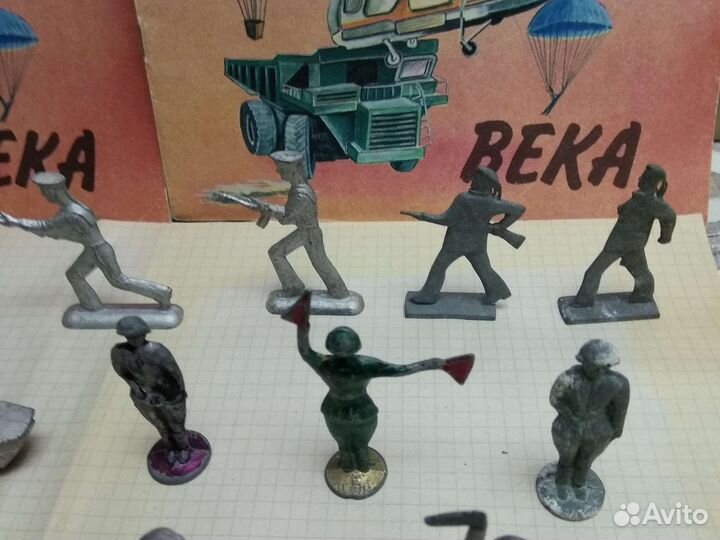 Оловянные Матросы Солдаты Медсестра СССР игрушки