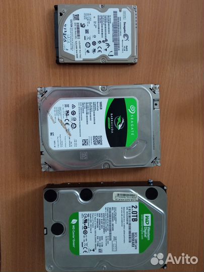 Жесткий диск SATA, IDE