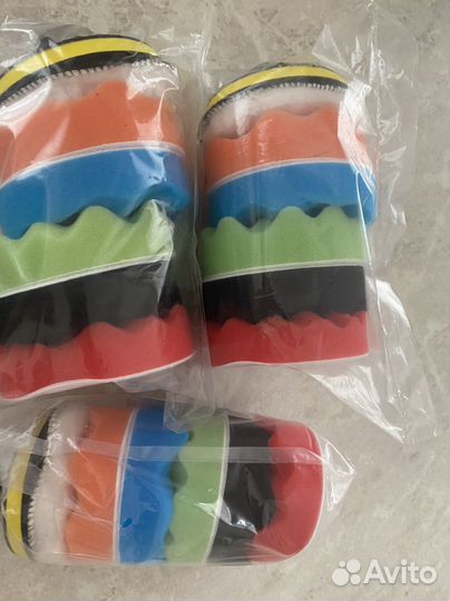 Губки для полировки фар