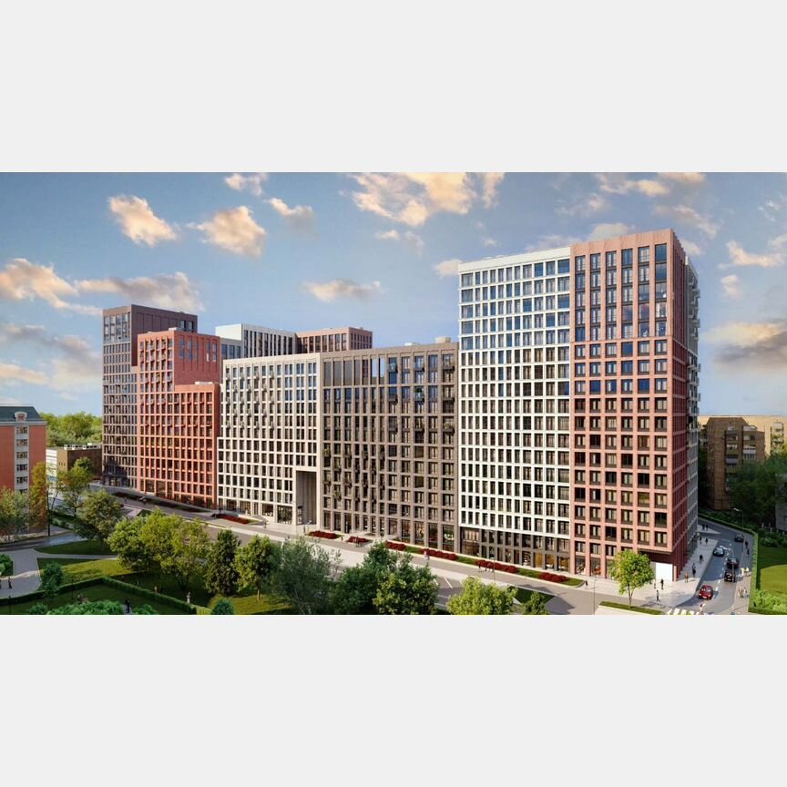 2-к. квартира, 61,8 м², 11/16 эт.