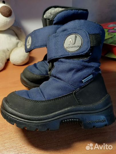 Сапоги Nordman на мальчика, р 30. Мех овчинка