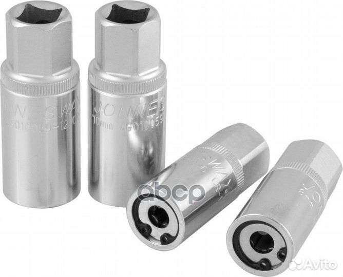 Комплект шпильковертов 6-12 мм, 4 предмета Jonn