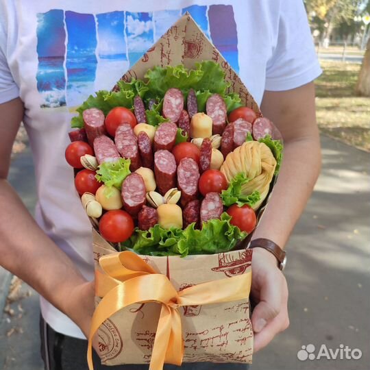 Мясные букеты для мужчин