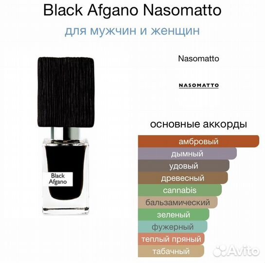 Масляные духи мужские