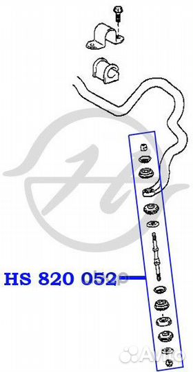 Тяга стабил. hs820052 Hanse