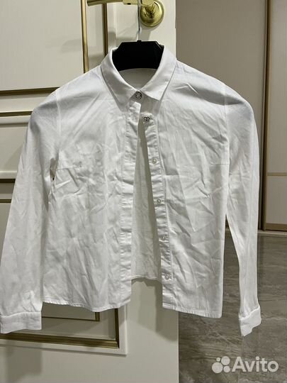 Кожаная куртка zara для девочки