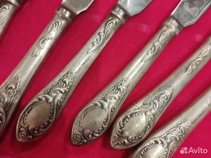 Столовые приборы мельхиор мнц СССР