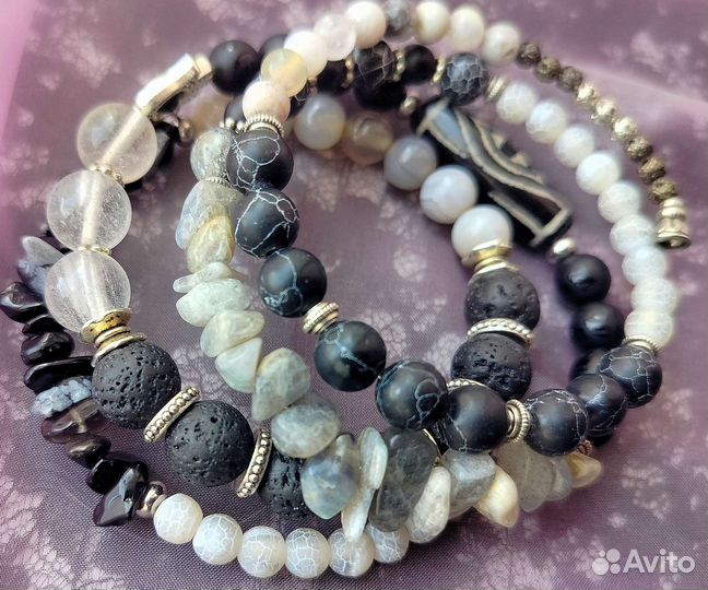Браслет из натуральных камней
