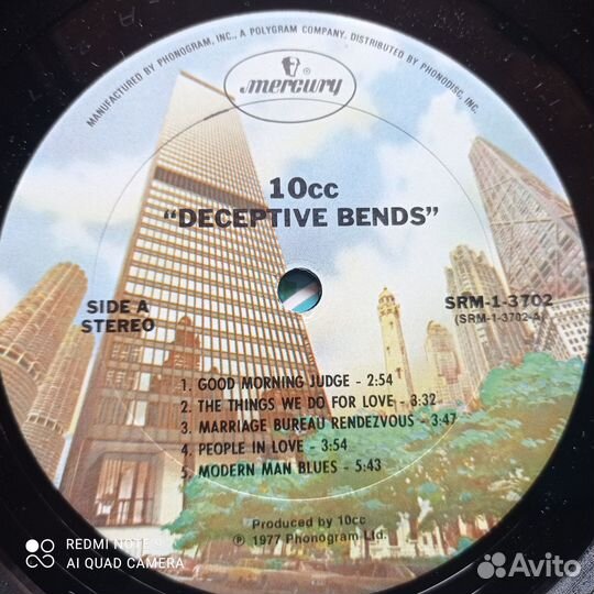 Виниловая пластинка 10cc – Deceptive Bends LP/USA