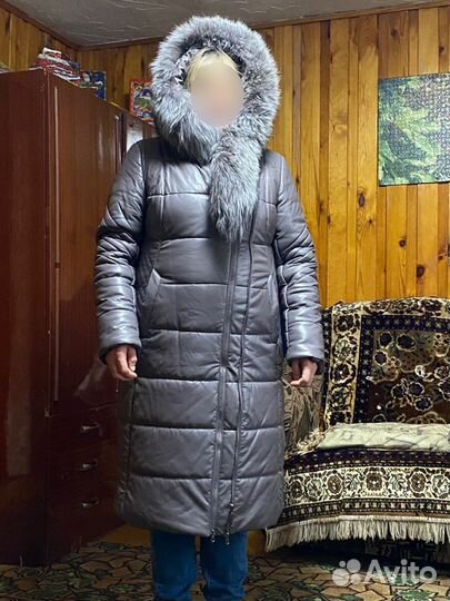 Пальто с чернобуркой