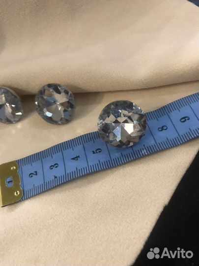 Пуговицы стразы для мебели