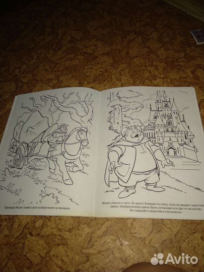 Раскраска и книга 2 в1