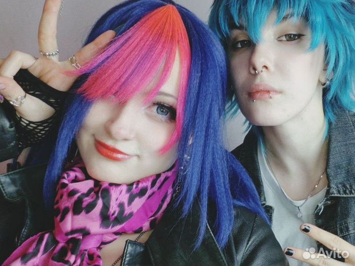 Парик Маринетт эмо