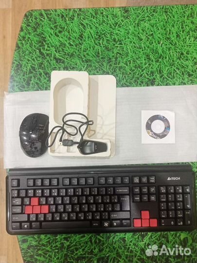 Игровая клавиатура и мышь беспроводная
