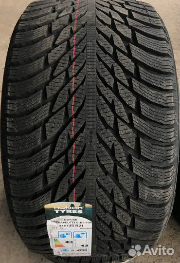 Nokian Tyres Hakkapeliitta R3 SUV 285/40 R21 и 315/35 R21