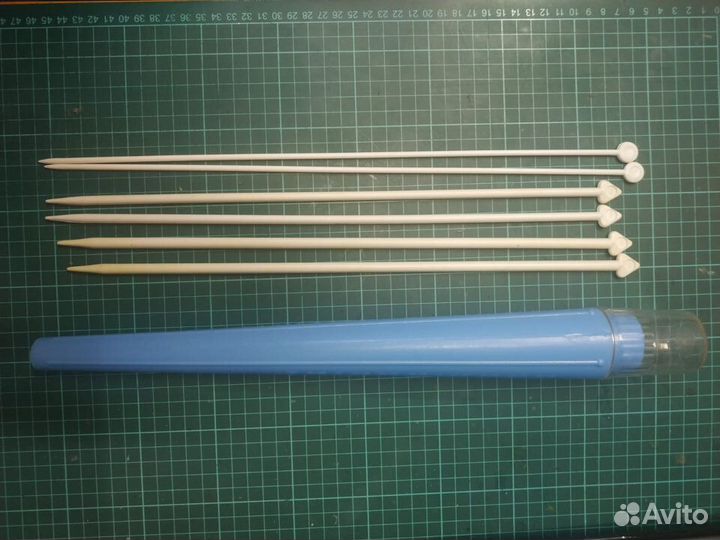 Спицы вязальные, толстые СССР и чехол