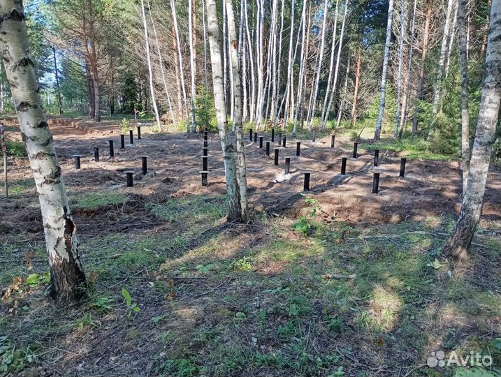 Винтовые сваи под ключ