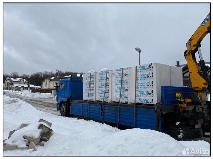 Пеноблоки газобетон Бонолит