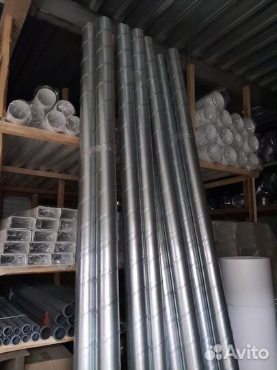 Трубы для вентиляции в наличии/ под заказ