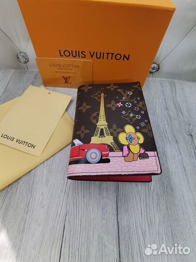 Обложка на паспорт louis vuitton париж,2023 новая