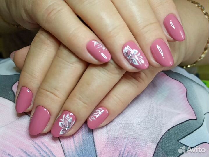 Маникюр, гель лак, наращивание