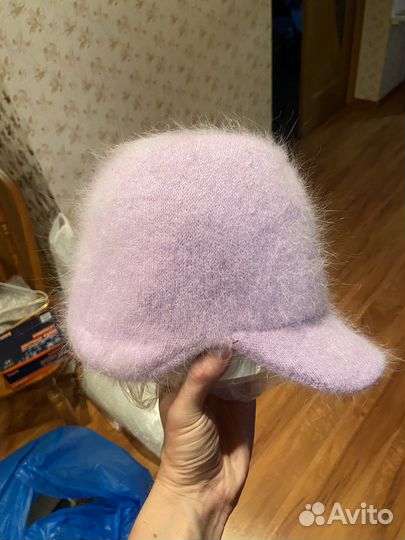 Шапка женская с ушками