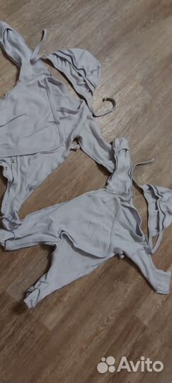 Костюм на выписку для двойни