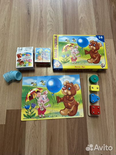 Деревянные пазлы