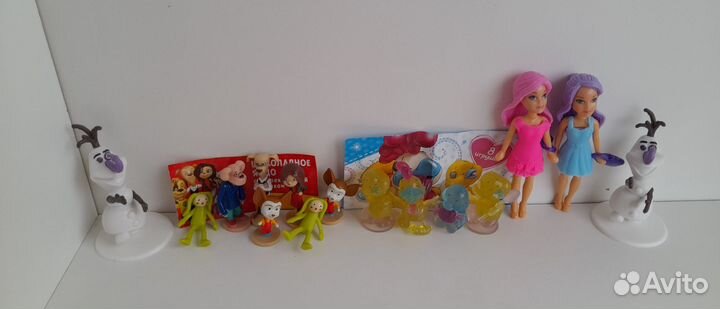 Киндер игрушки пакетом