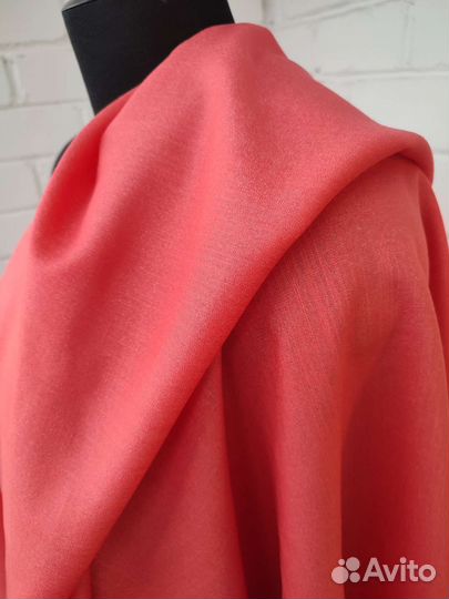 Лен мерсеризированный, отрез ткани