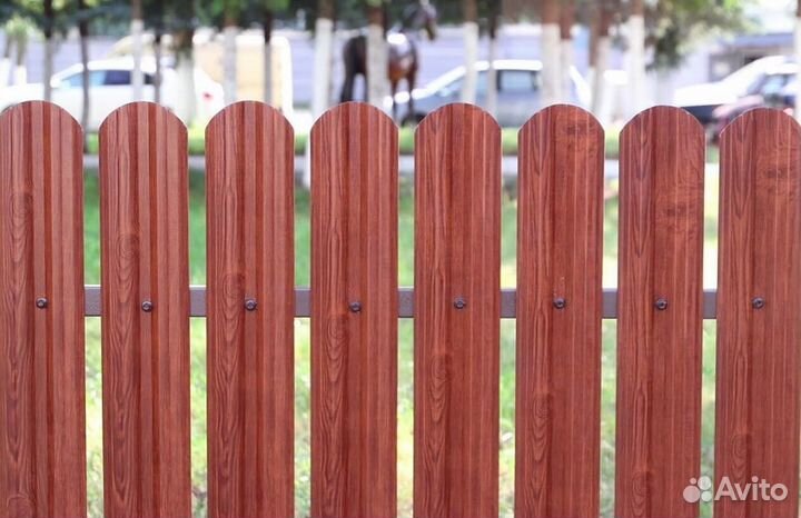 Штакетник для забора м-образный