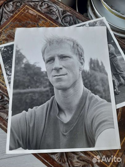 Фотография футболиста и трен. Джек Чарльтон/Англия