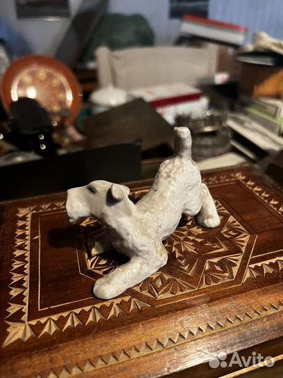 Фарфоровые статуэтки СССР собаки